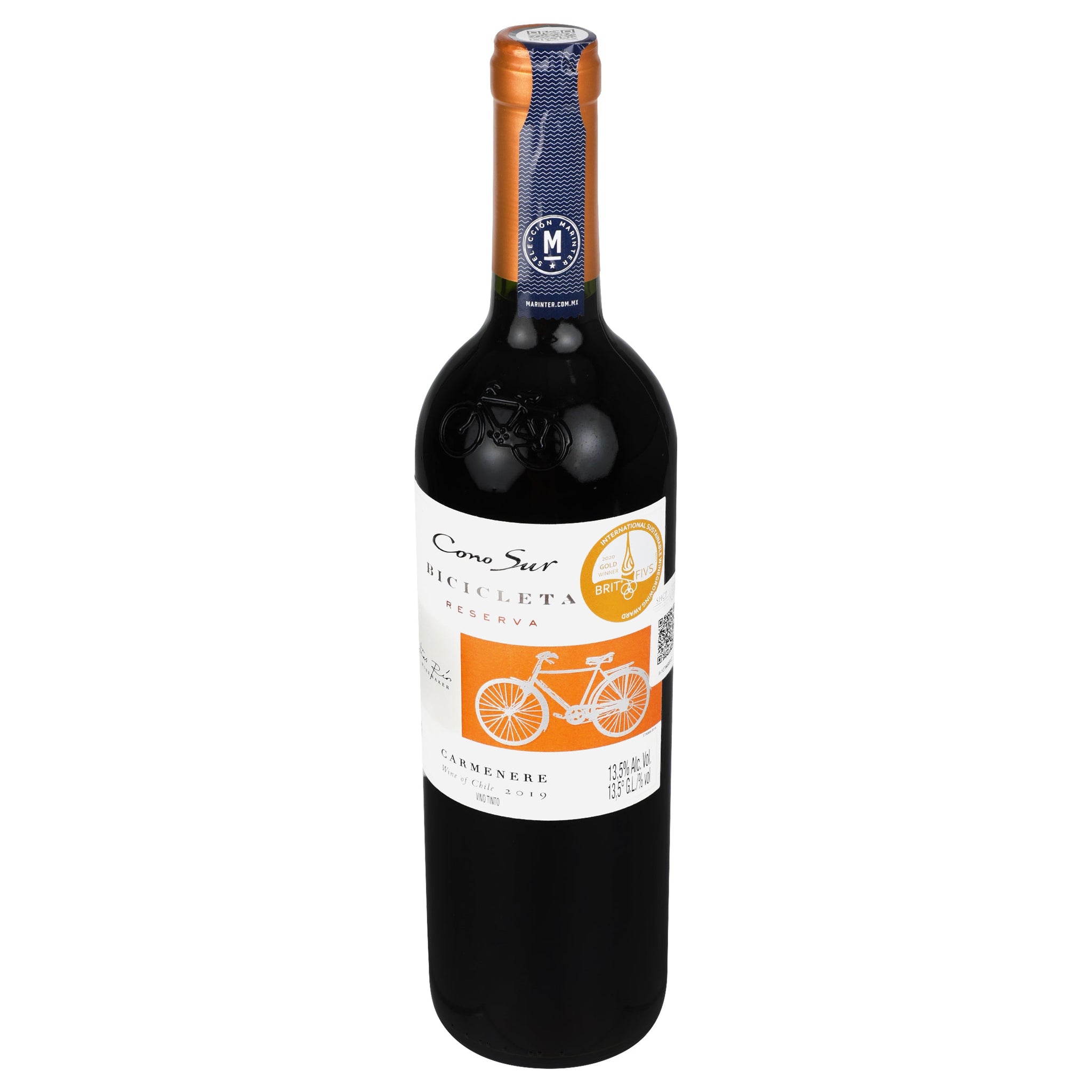 Promo 3X2 - Vino Tinto - Cono Sur Bicicleta Carmenere - 750 ml