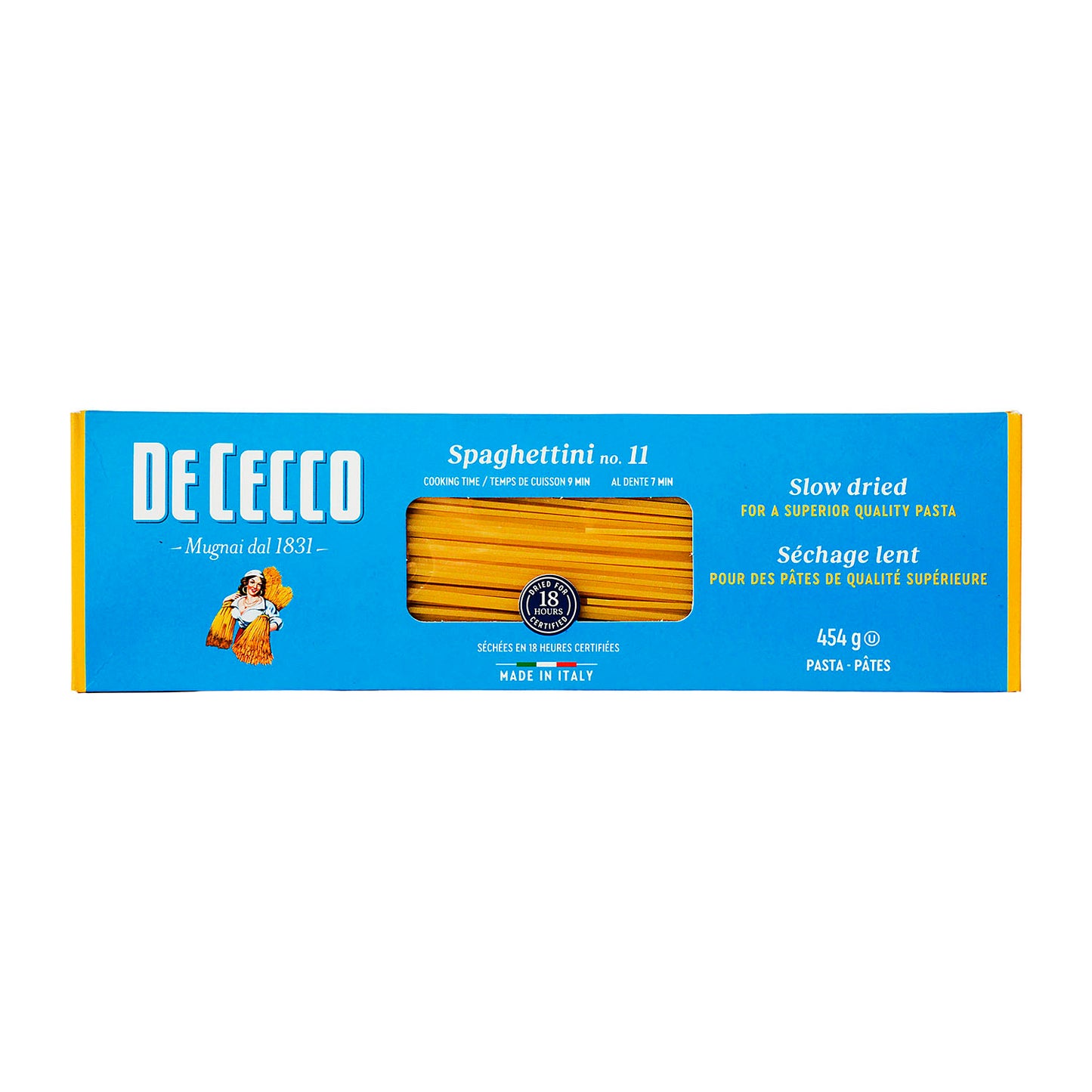 De Cecco - Spaghettini de Sémola 454 gr - Italia