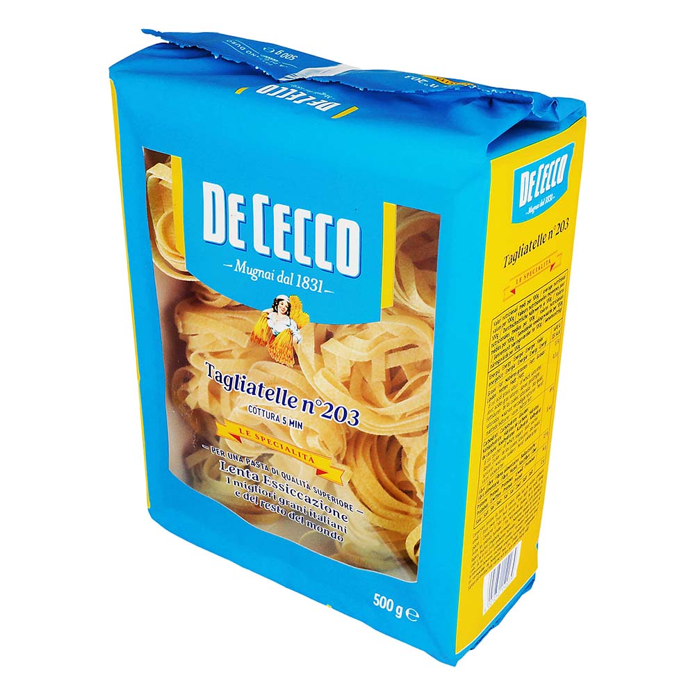 De Cecco - Pasta Nidi Tagliatelle de 500 g - Italia