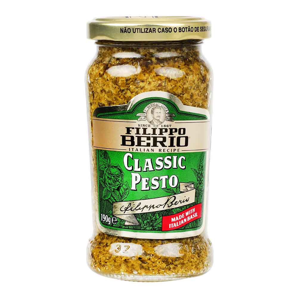Salsa Pesto - Filippo Berio Clásico 190 gr - Italia