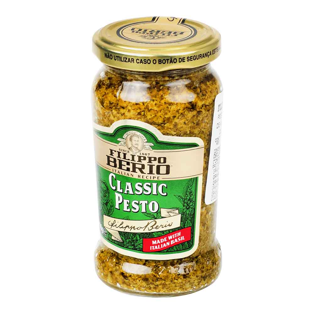 Salsa Pesto - Filippo Berio Clásico 190 gr - Italia