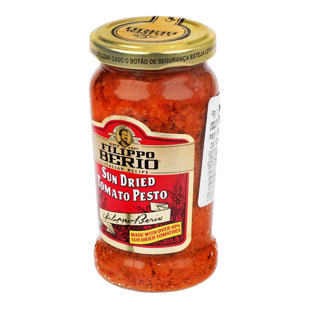 Salsa Pesto - Filippo Berio Tomate Seco 190 gr - Italia