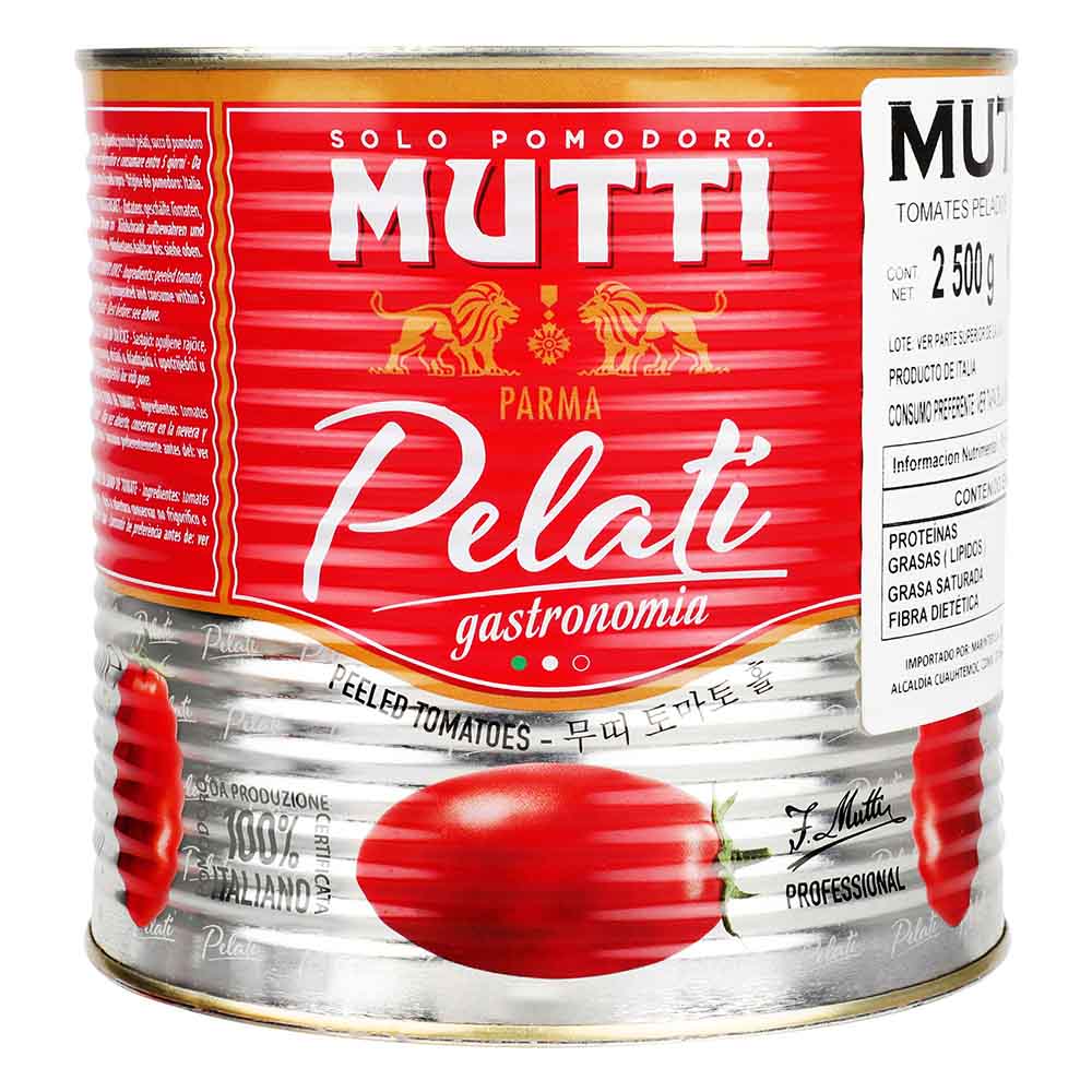 Tomates - Mutti Pelados - 2500 gr - Italia