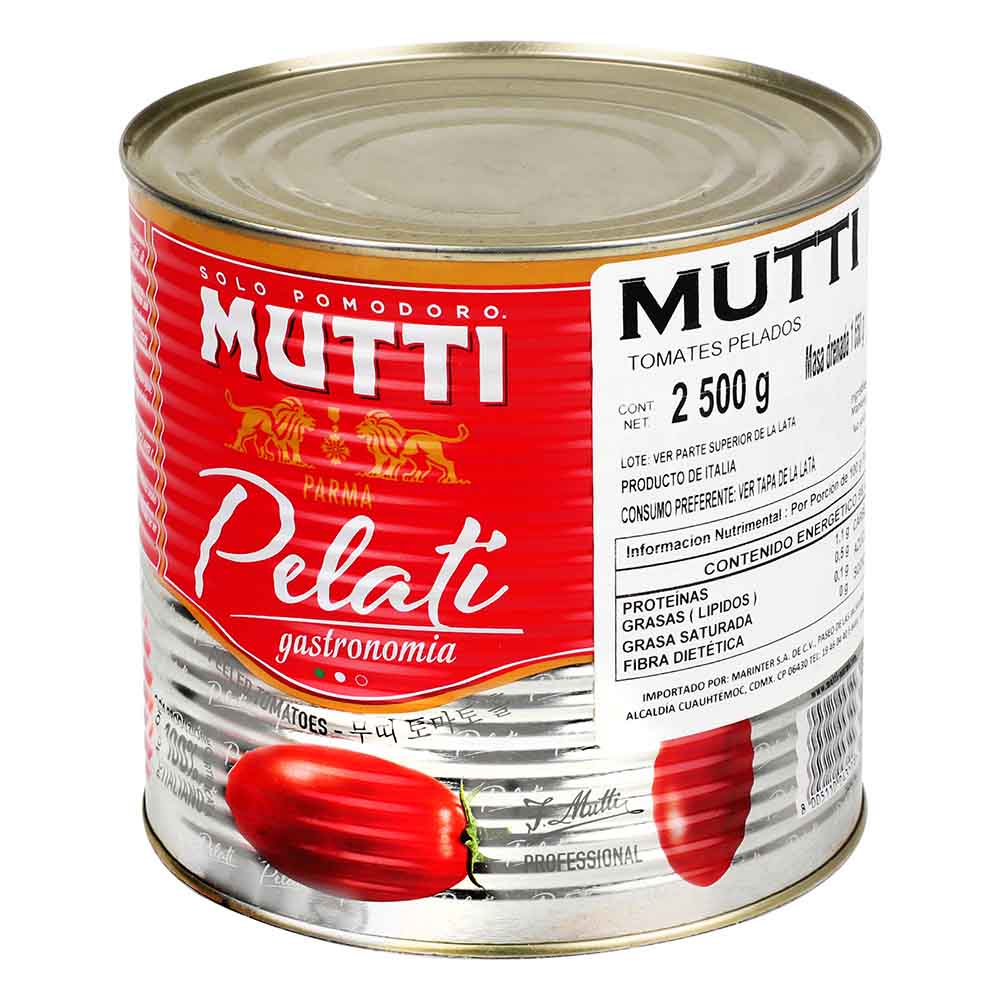 Tomates - Mutti Pelados - 2500 gr - Italia