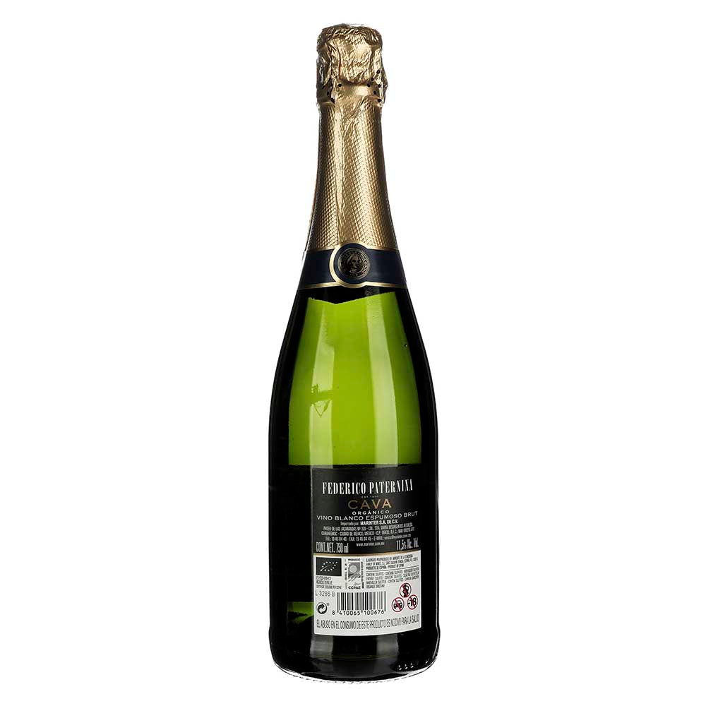 Vino Blanco - Espumoso Federico Paternina Banda Azul Brut - Orgánico 750 ml - España