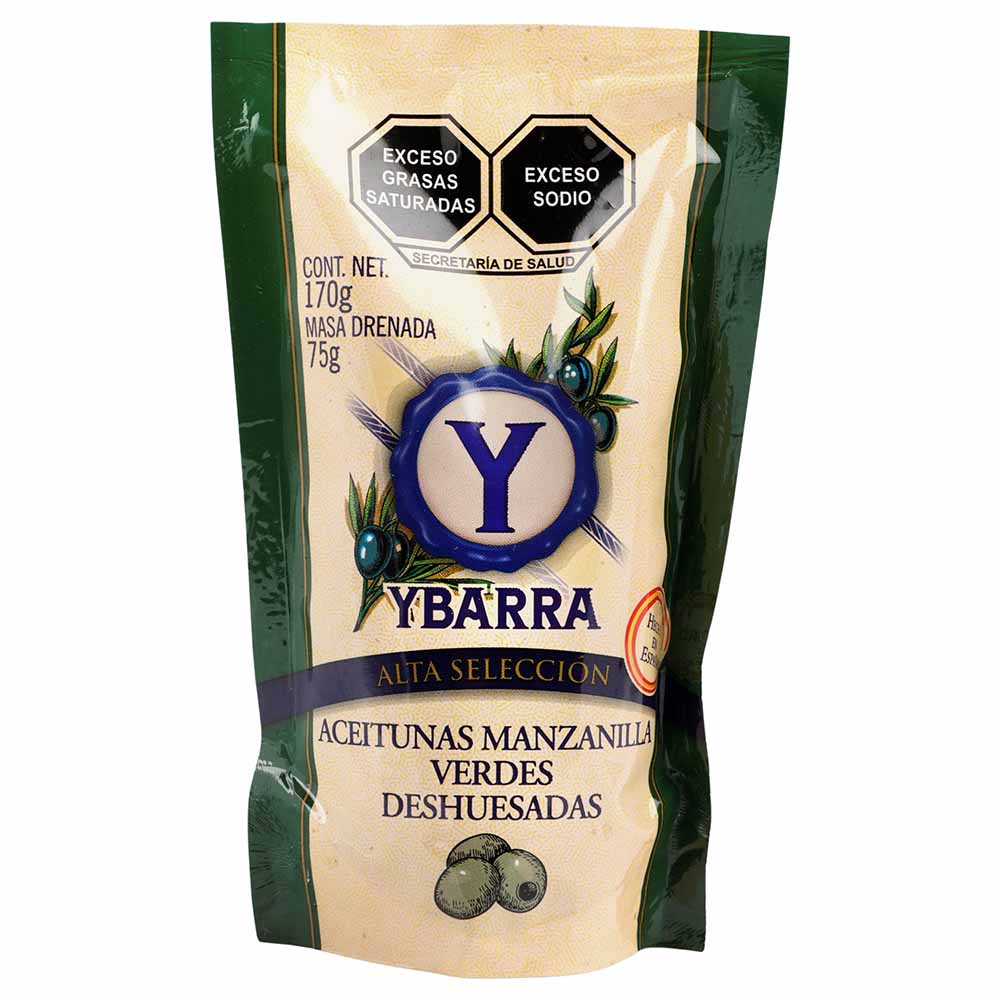 Aceitunas - YBarra sin Hueso Doy Pack - 170 g - España