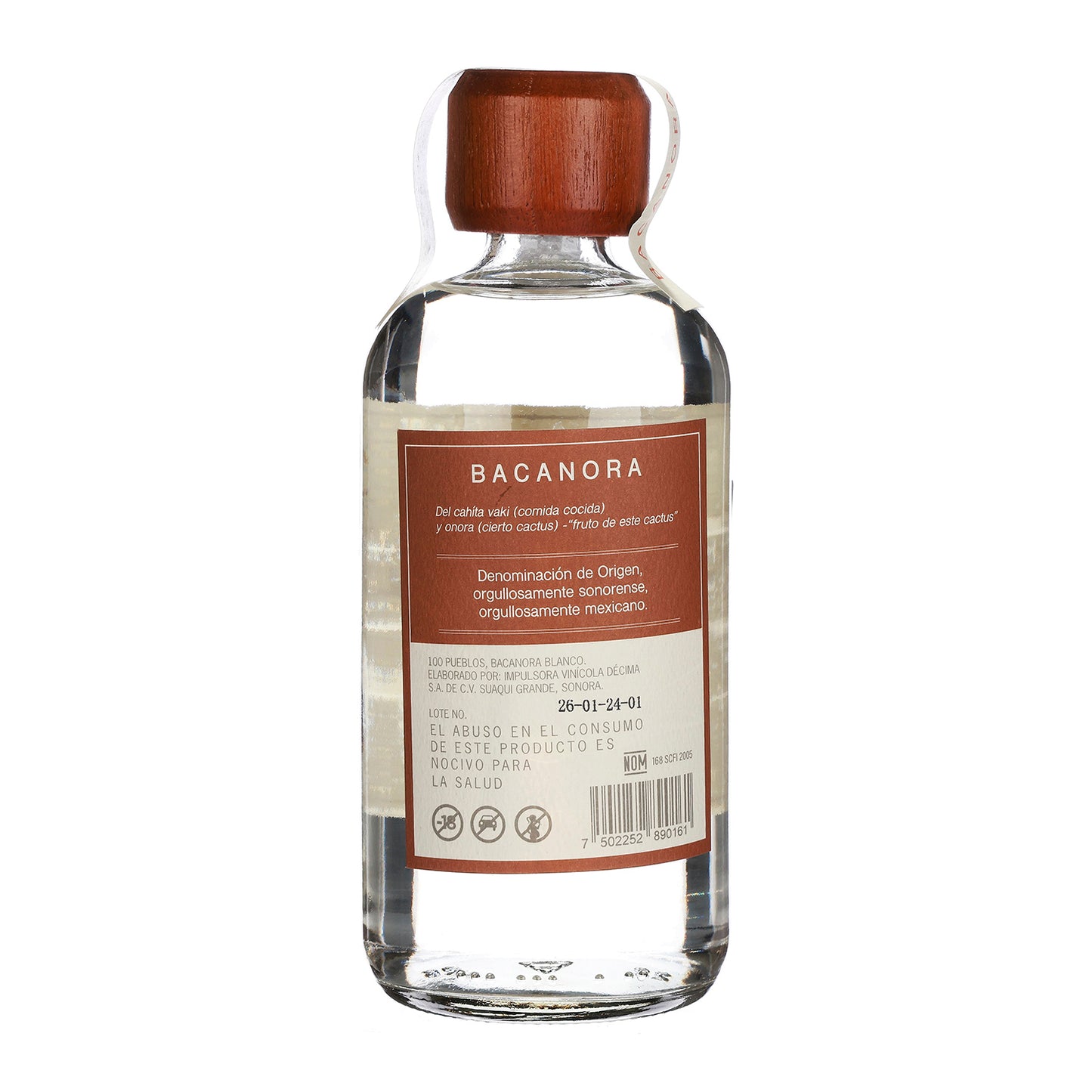 Bacanora 100 Pueblos de 500 ml - México