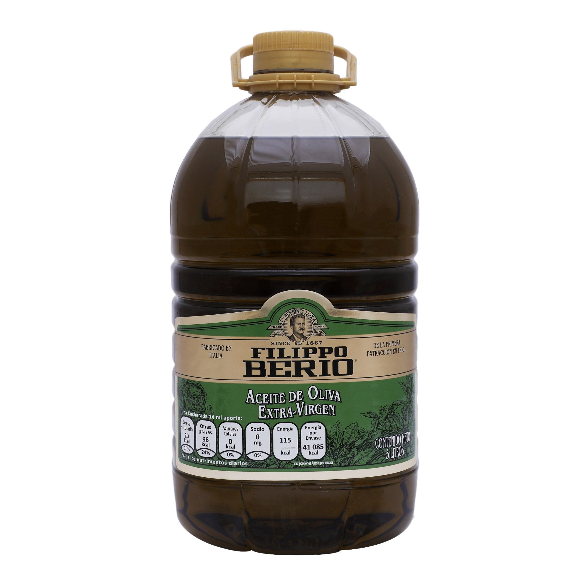 Aceite de Oliva - Filippo Berio Extra Virgen - 5000 ml