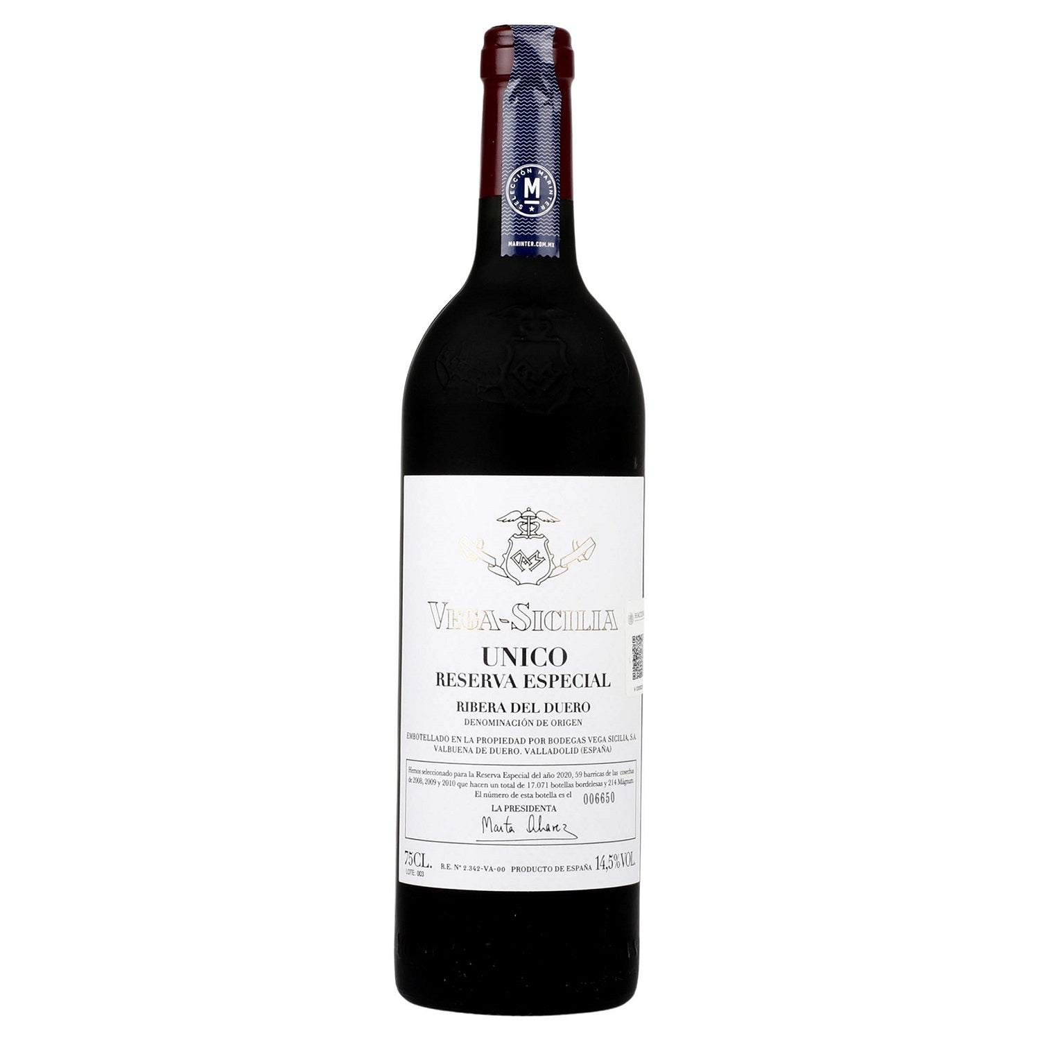 Vega Sicilia Único Reserva Especial 2020 – Vino Tinto 750 ml – Antzara