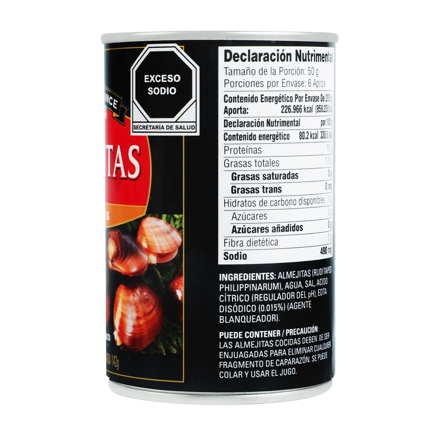 CROWN PRINCE - ALMEJITAS HERVIDAS 283 GR - Estados Unidos