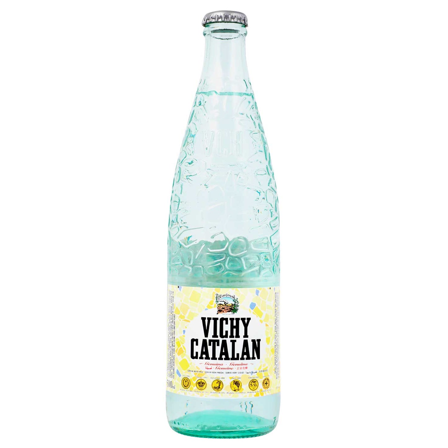 Agua - Vichy Catalán Natural Mineral Carbónica 500 ml - España