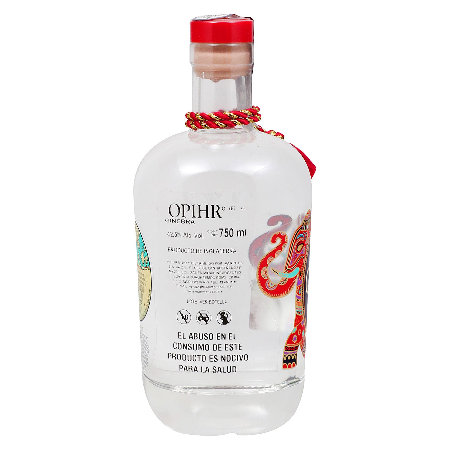 Ginebra -  Opihr Oriental Spiced - 750 ml