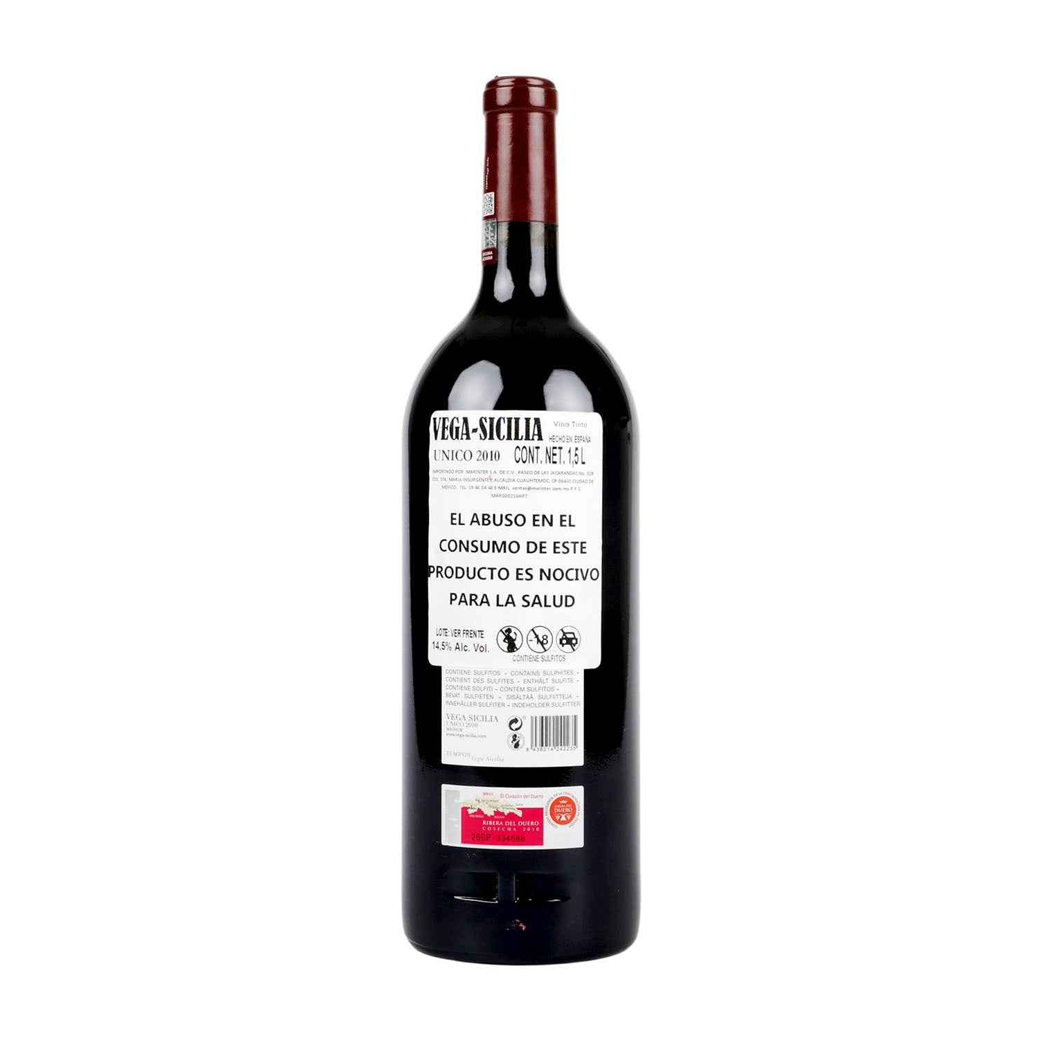 Vino Tinto Vega Sicilia Único 2010 de 1500 ml - España