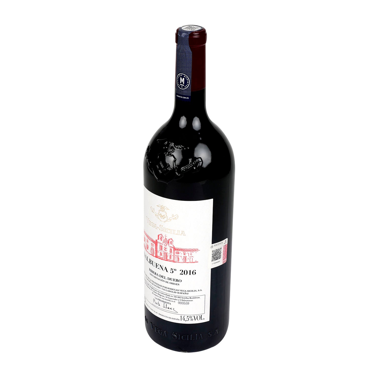 Vino Tinto Vega Sicilia - Valbuena 5° 2016 de 1500 ml España