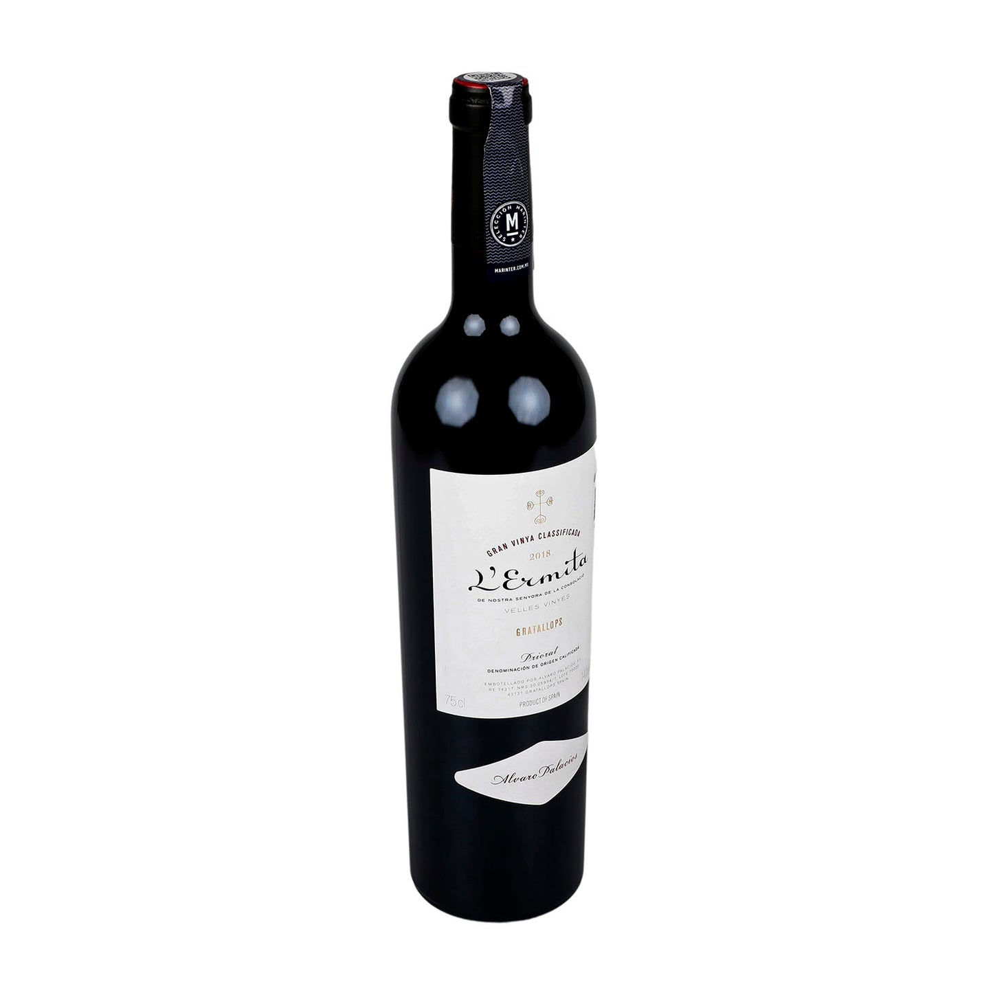 Vino Tinto L' Ermita 2018 de 750 ml - España