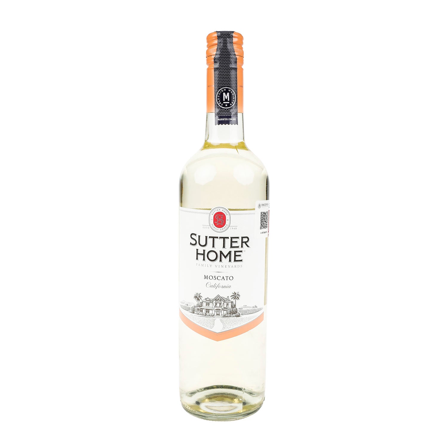 Vino Blanco Sutter Home Moscato de 750 ml - Estados Unidos