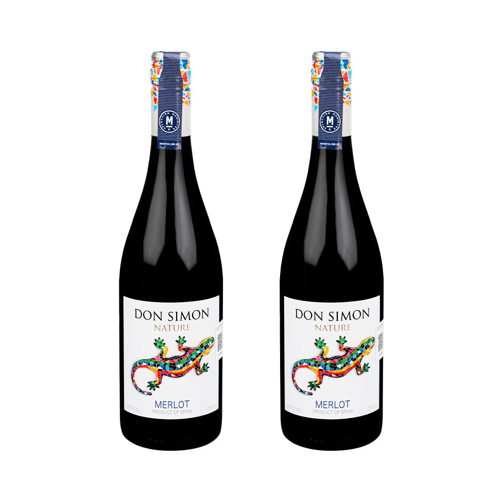 Promo 2x1 - Vino Tinto Don Simon Nature Merlot de 750 ml