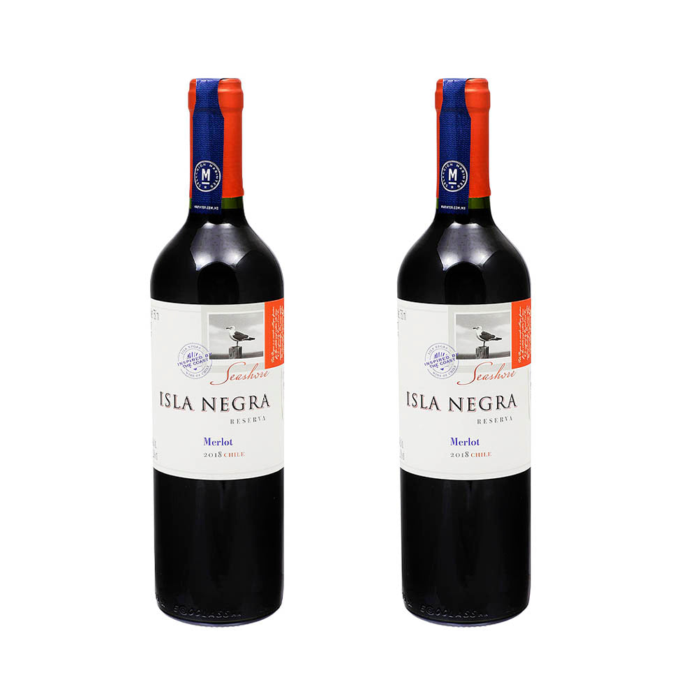 Promo 2x1 - Vino Tinto Isla Negra Merlot de 750 ml