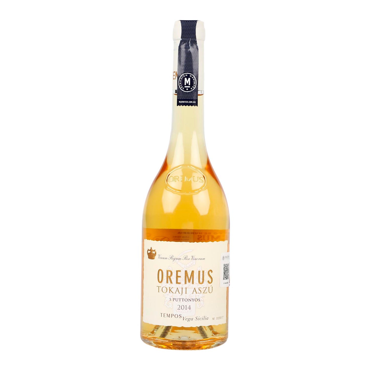 Vino Dulce Oremus Tokaji Azsu 5 Puttonyos 2014 de 500ml - Hungría
