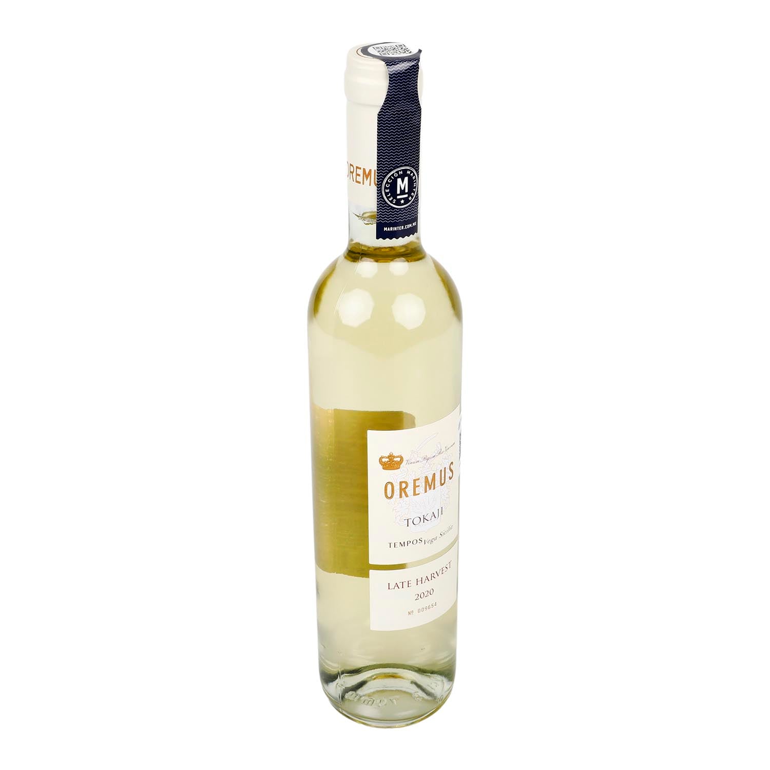 Vino Blanco Oremus Tokaji Vendimia Tardía 2020 de 500 ml