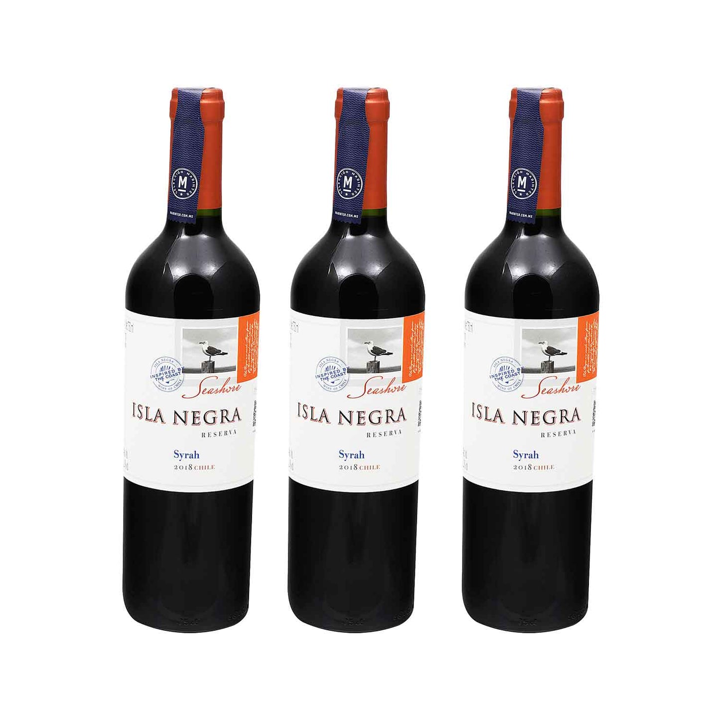 3X2 - Vino Tinto - Isla Negra Syrah -  750 ml