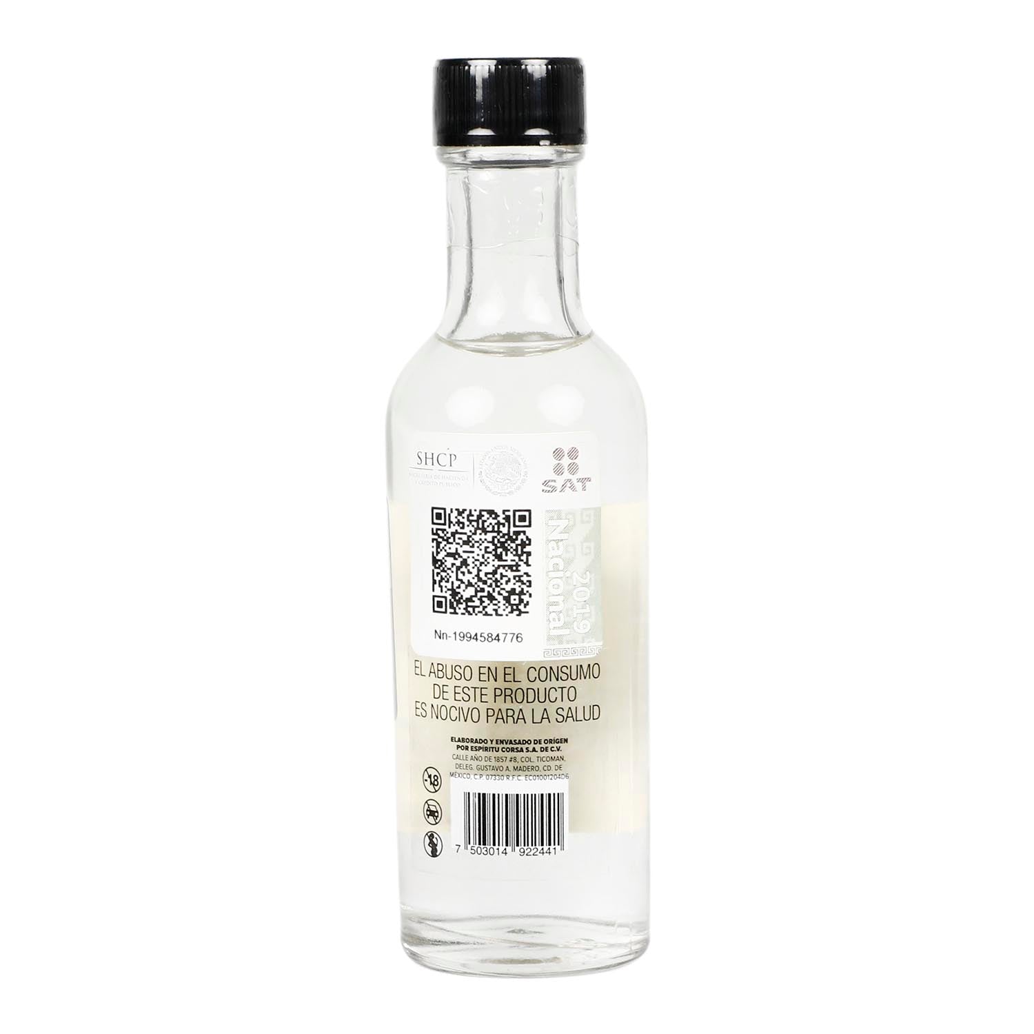 Mezcal Espíritu Lauro Joven de 50 ml