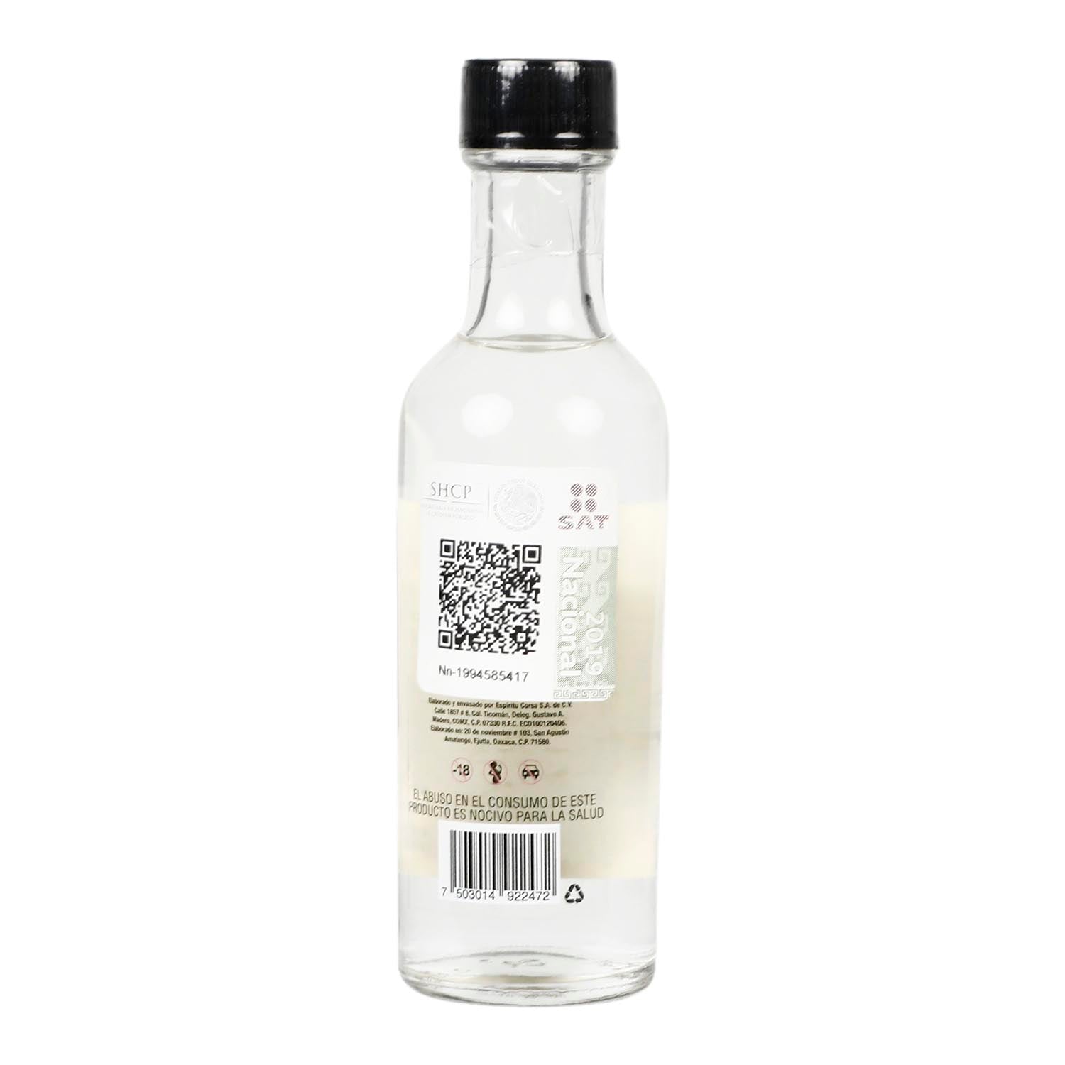 Mezcal Espíritu Lauro Silvestre Piñuelas de 50 ml