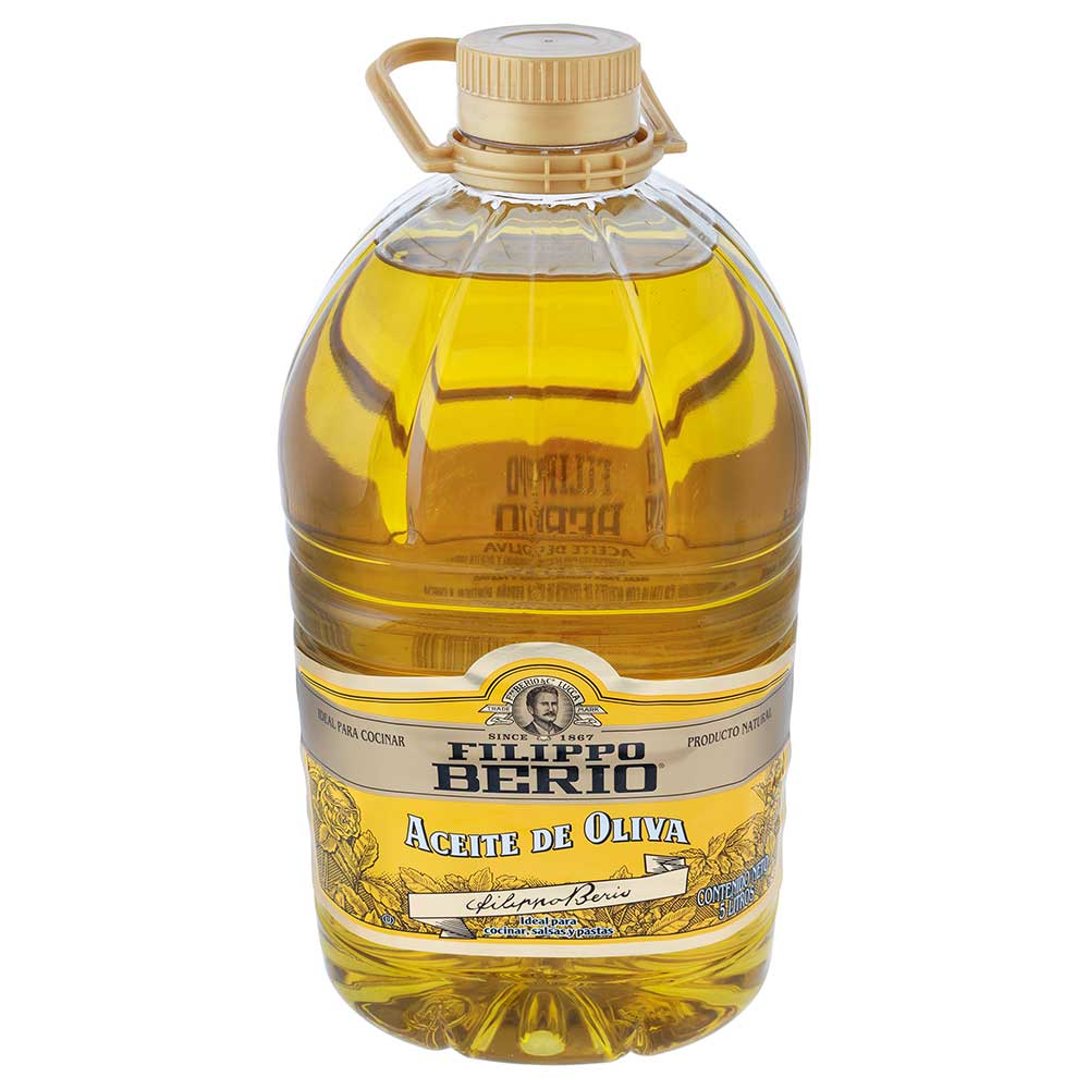 Aceite de Oliva - Filippo Berio 100% Puro 5000 ml - Italia