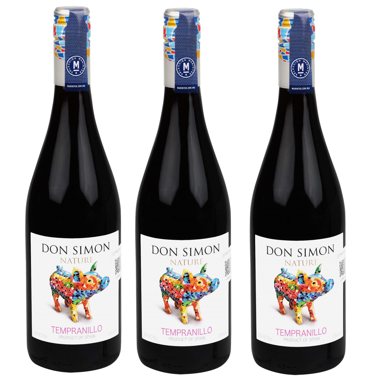 Promo 3X2 - Vino Tinto -  Don Simon Nature Tempranillo - 750 ml