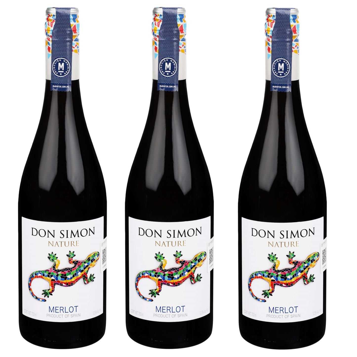 Promo 3x2 - Vino Tinto - Don Simon Nature Merlot - 750 ml