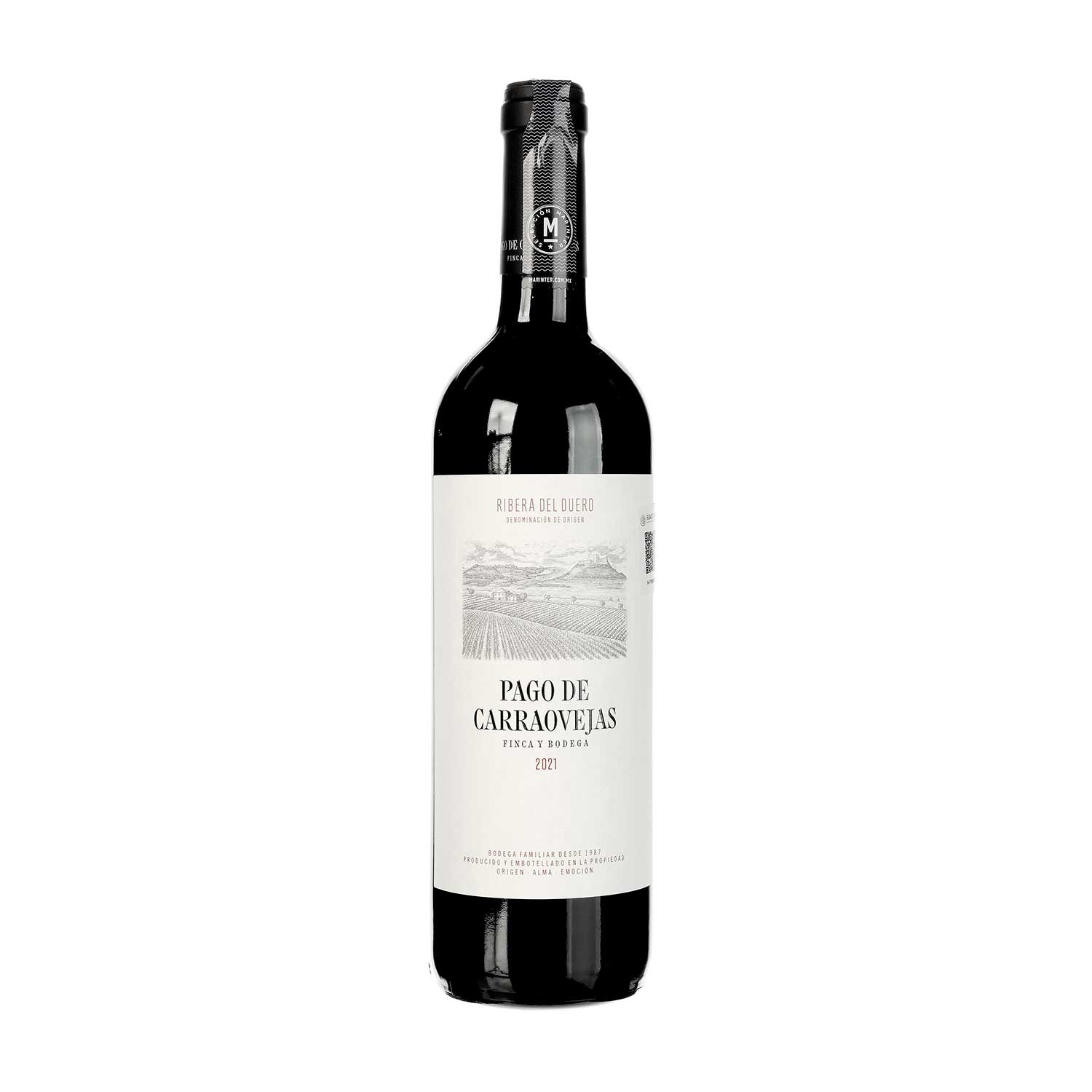 Vino Tinto - Pago de Carraovejas 2021 de 750 ml-España