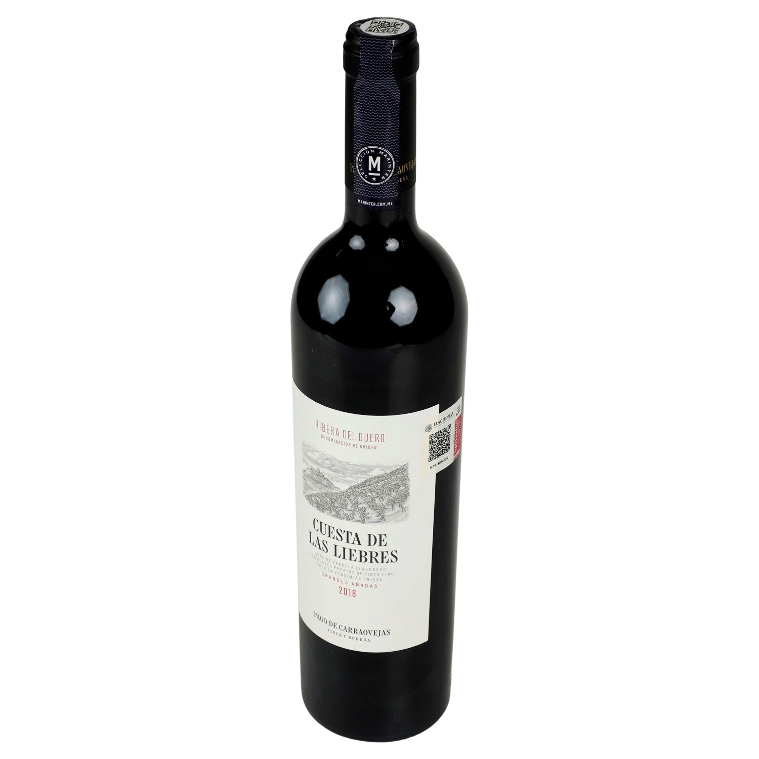 Vino Tinto - Cuesta de las Liebres 2018 - 750 ml - España