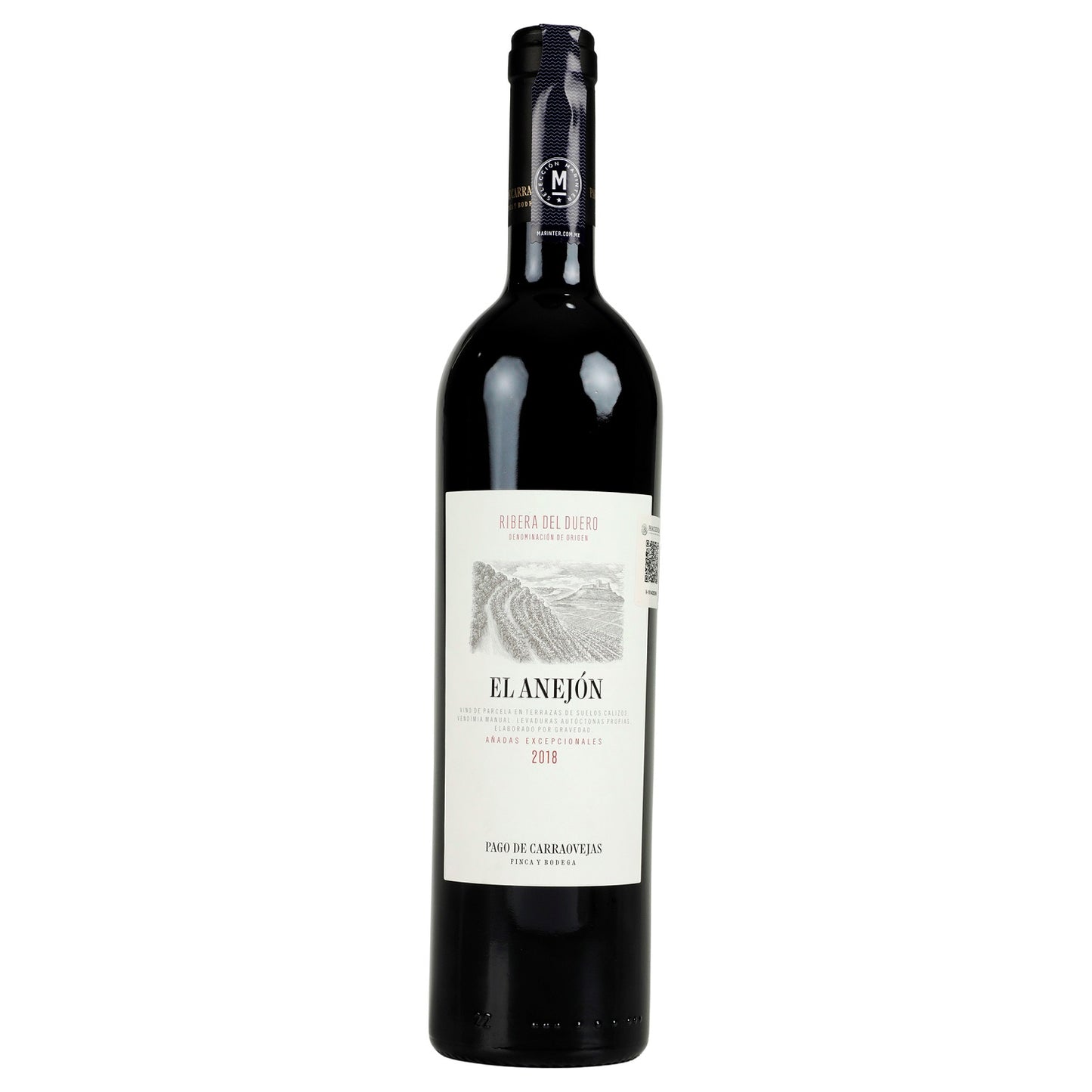 Vino Tinto - El Anejón 2018 de 750 ml - España