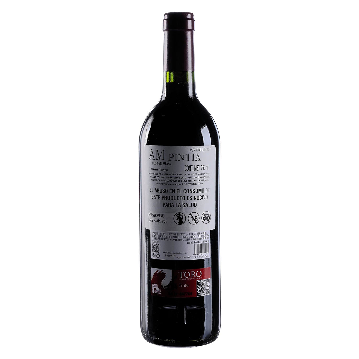 Vino Tinto Pintia 2020 de 750 ml - España