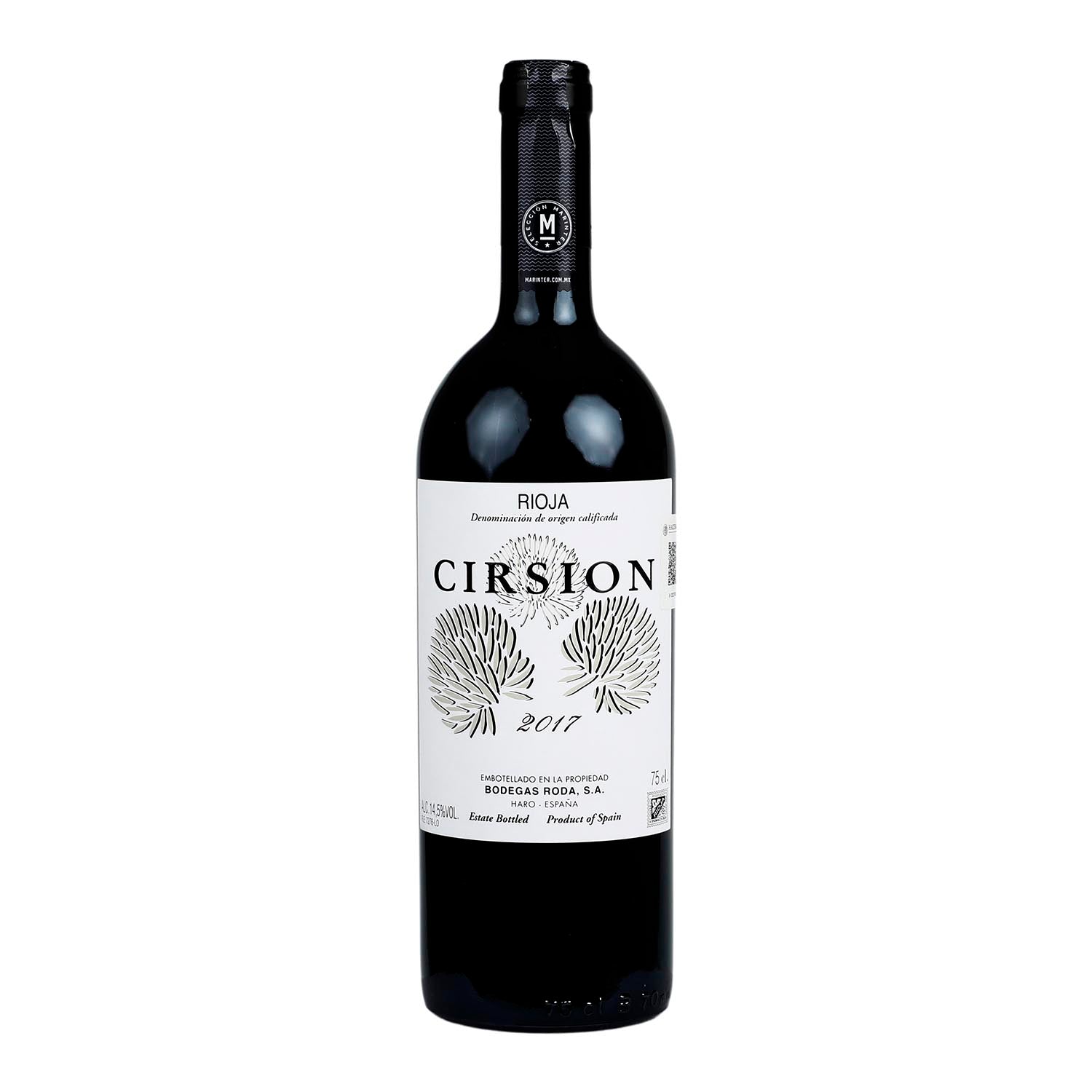 Vino Tinto Cirsion 2017 de 750 ml