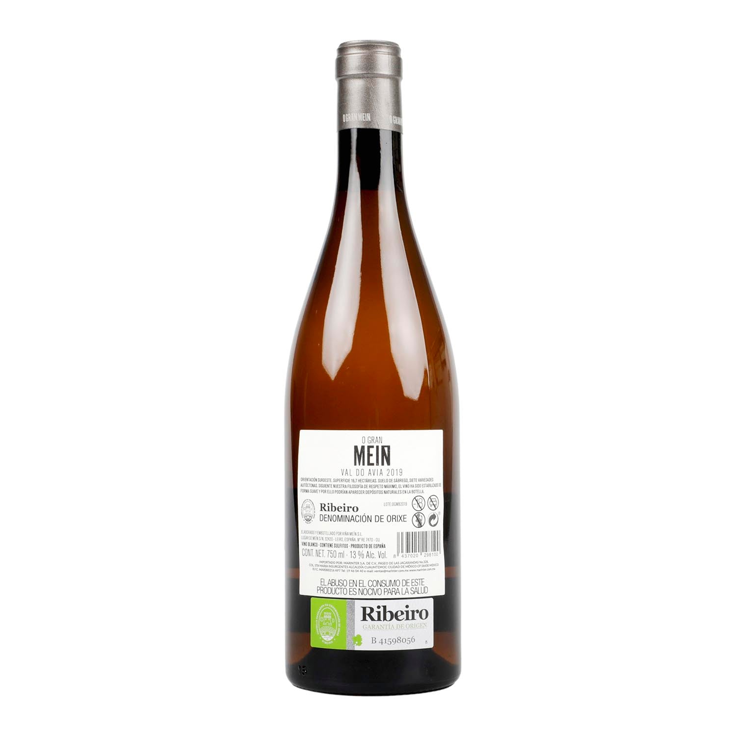 Vino Blanco O Gran Mein de 750 ml - España