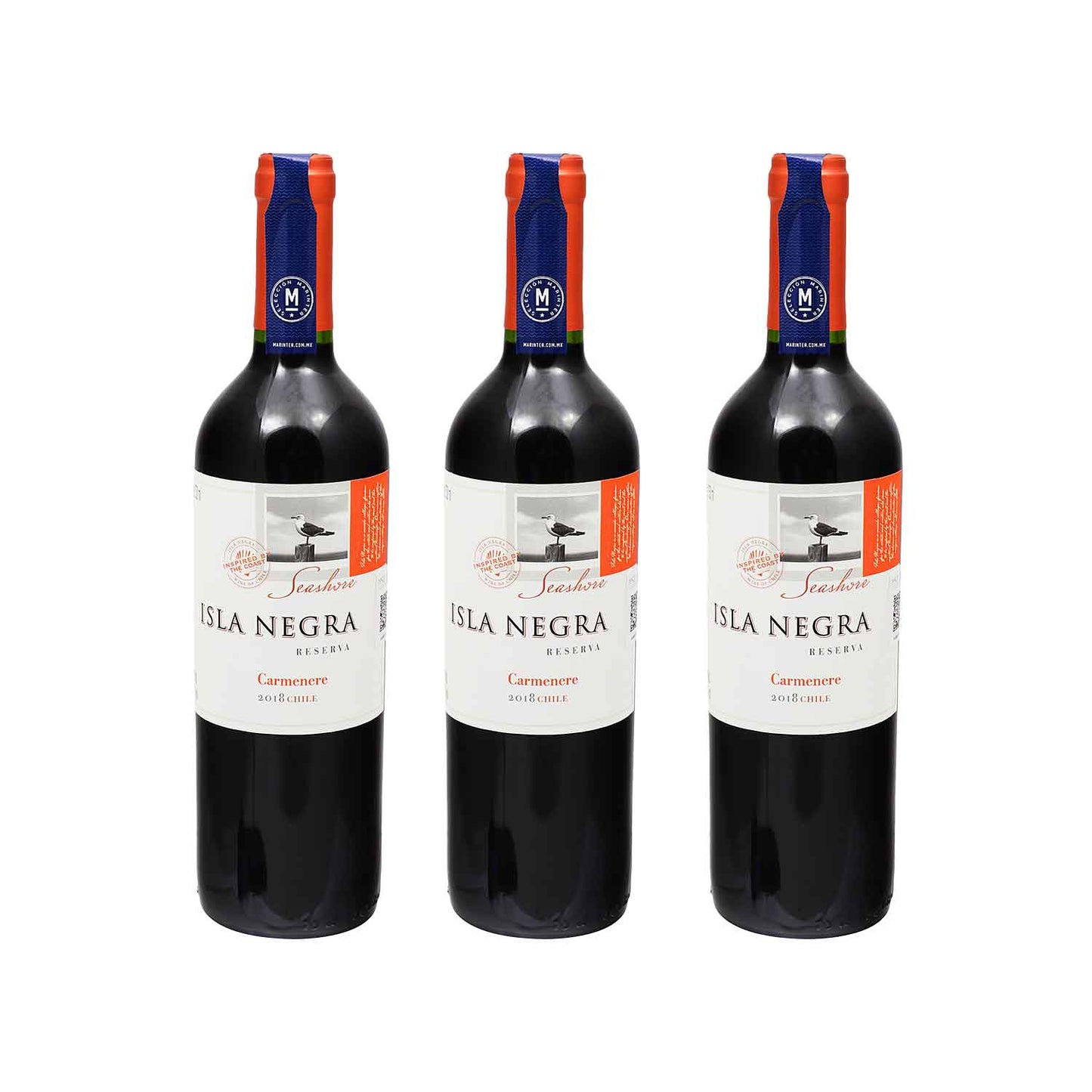 3x2 - Vino Tinto - Isla Negra Carmenere - 750ml