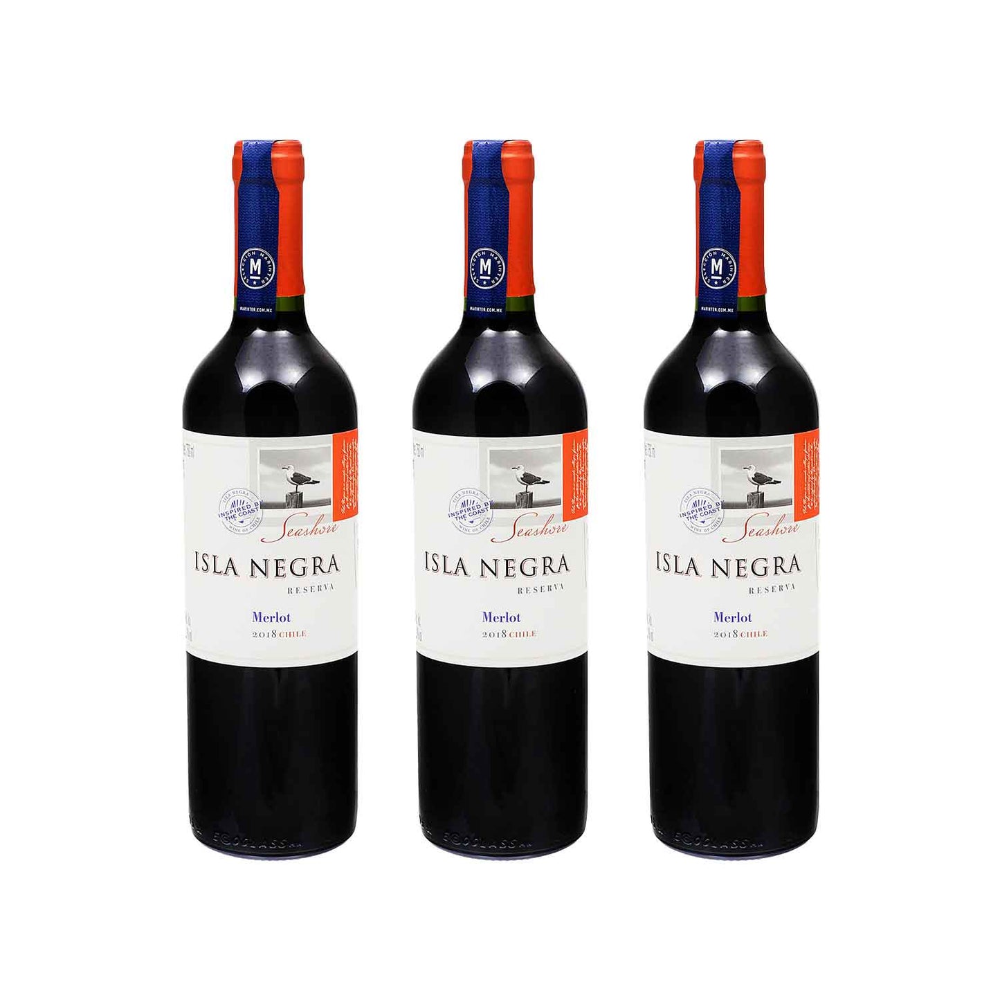 3X2 - Vino Tinto - Isla Negra Merlot - 750ml