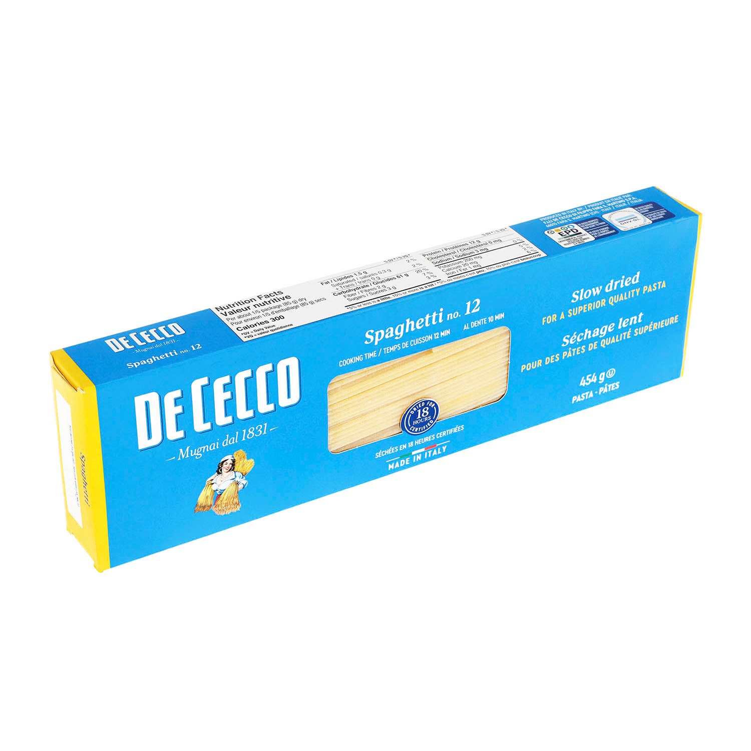 De Cecco - Pasta Spaghetti De Sémola - 454g