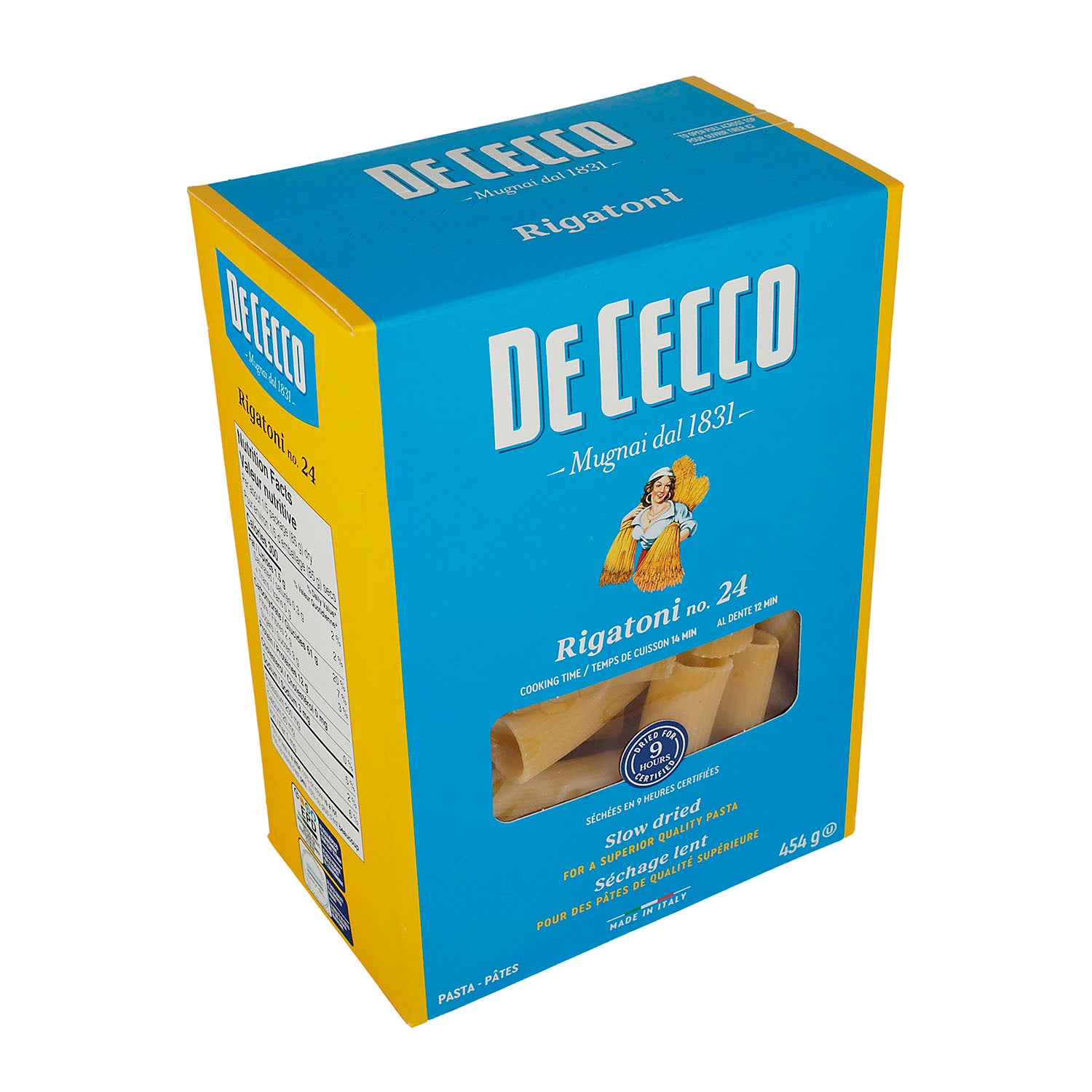 Pasta - De Cecco Rigatoni De Sémola - 454 gr