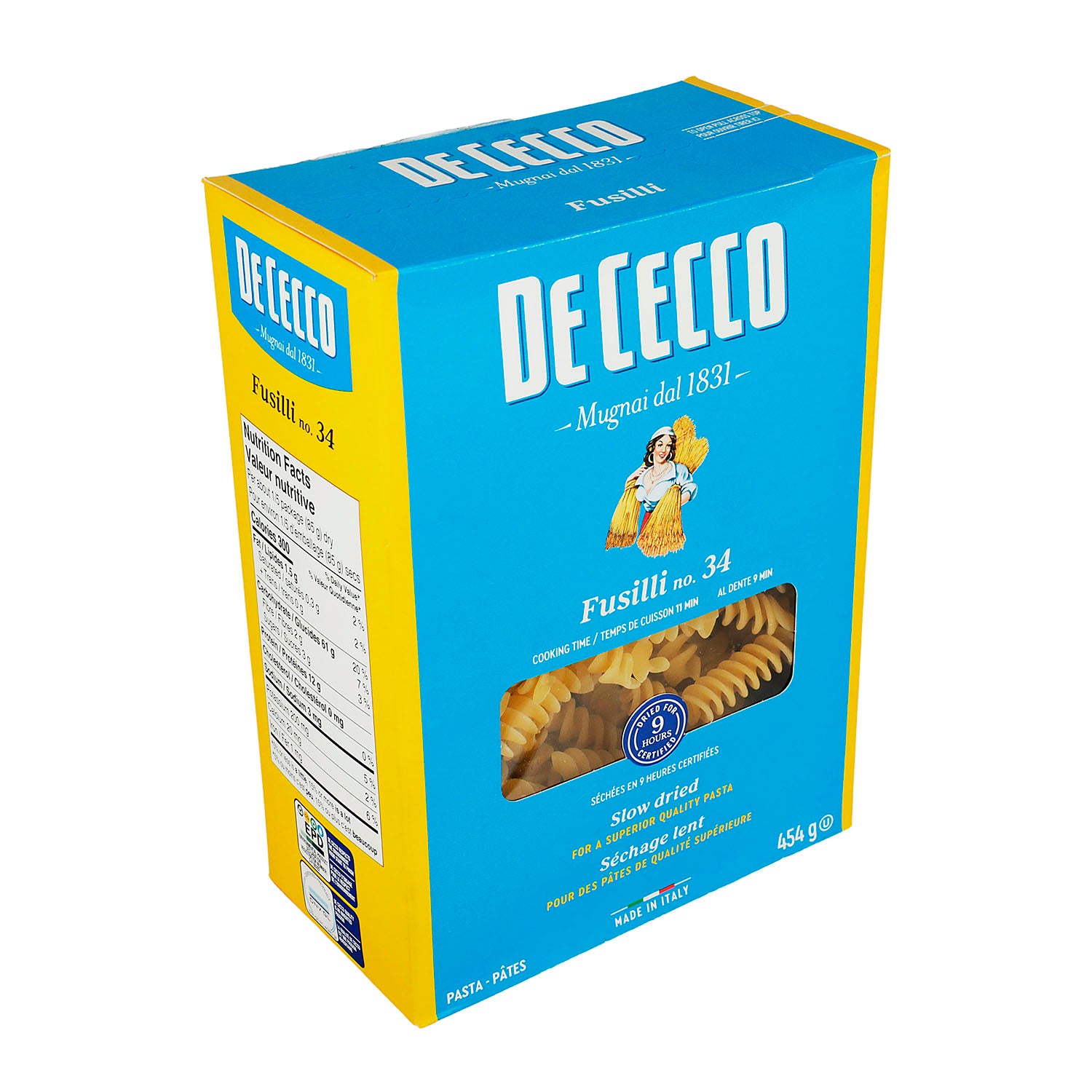 De Cecco - Pasta Fusilli - 454 gr