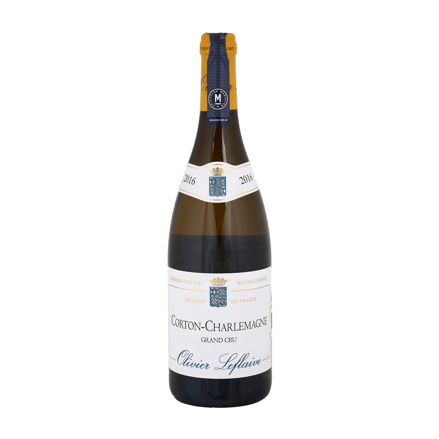 Vino Blanco Oliver Leflaive Corton-Charlemagne Grand Cru 2016 de 750 ml