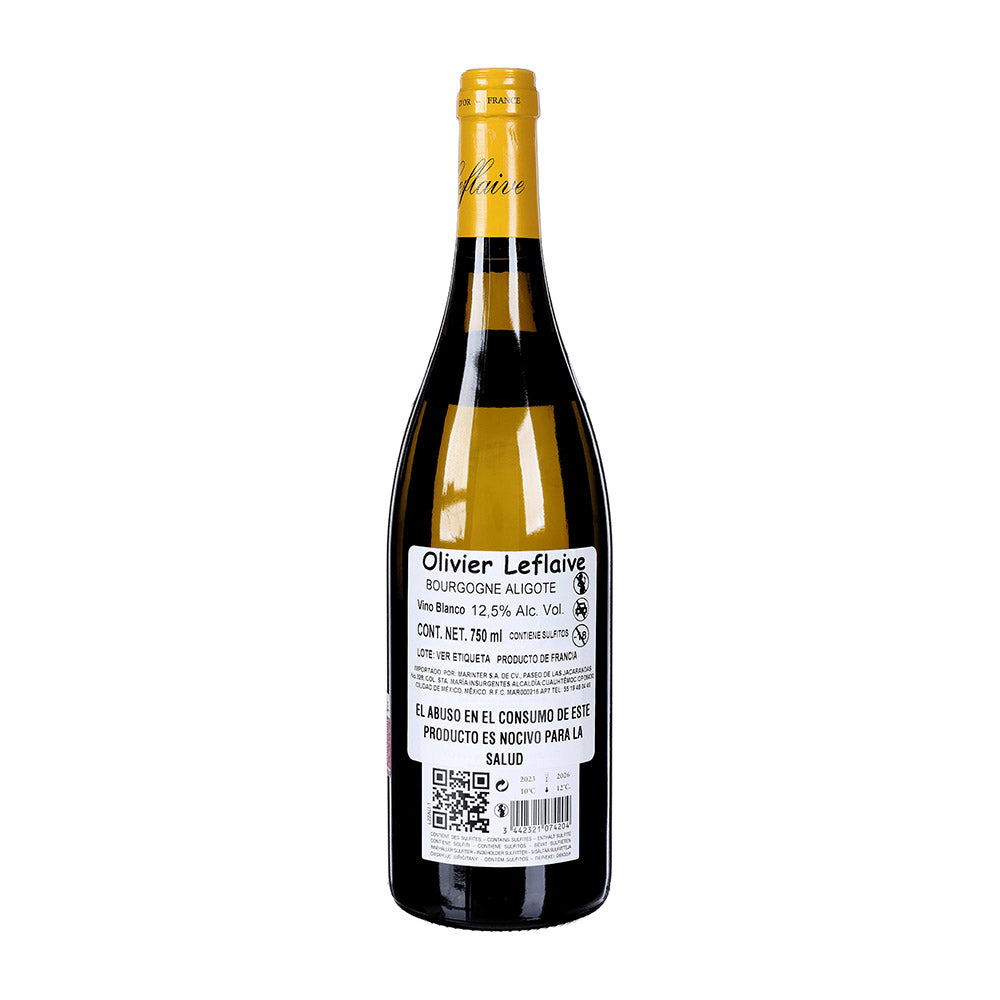 Vino Blanco Olivier Leflaive Bourgogne Aligote de 750 ml - Francia