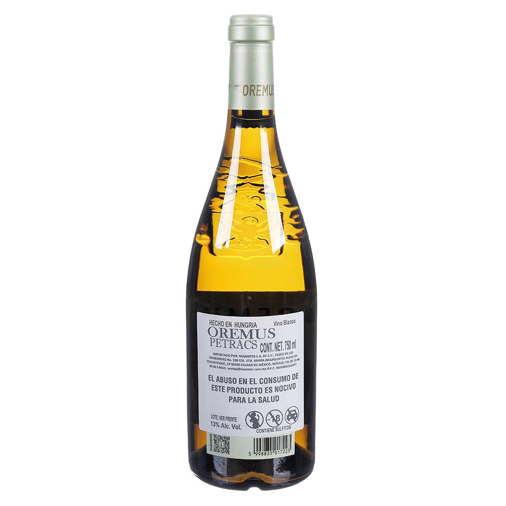 Vino Blanco Oremus Petracs Furmit 2022 de 750 ml - Hungría