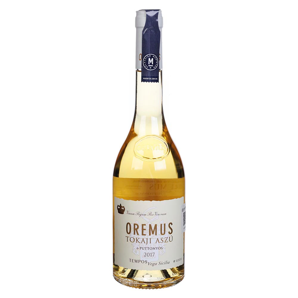 Vino Dulce Oremus Tokaji Azsu 6 Puttonyos 2017 de 500 ml - Hungría