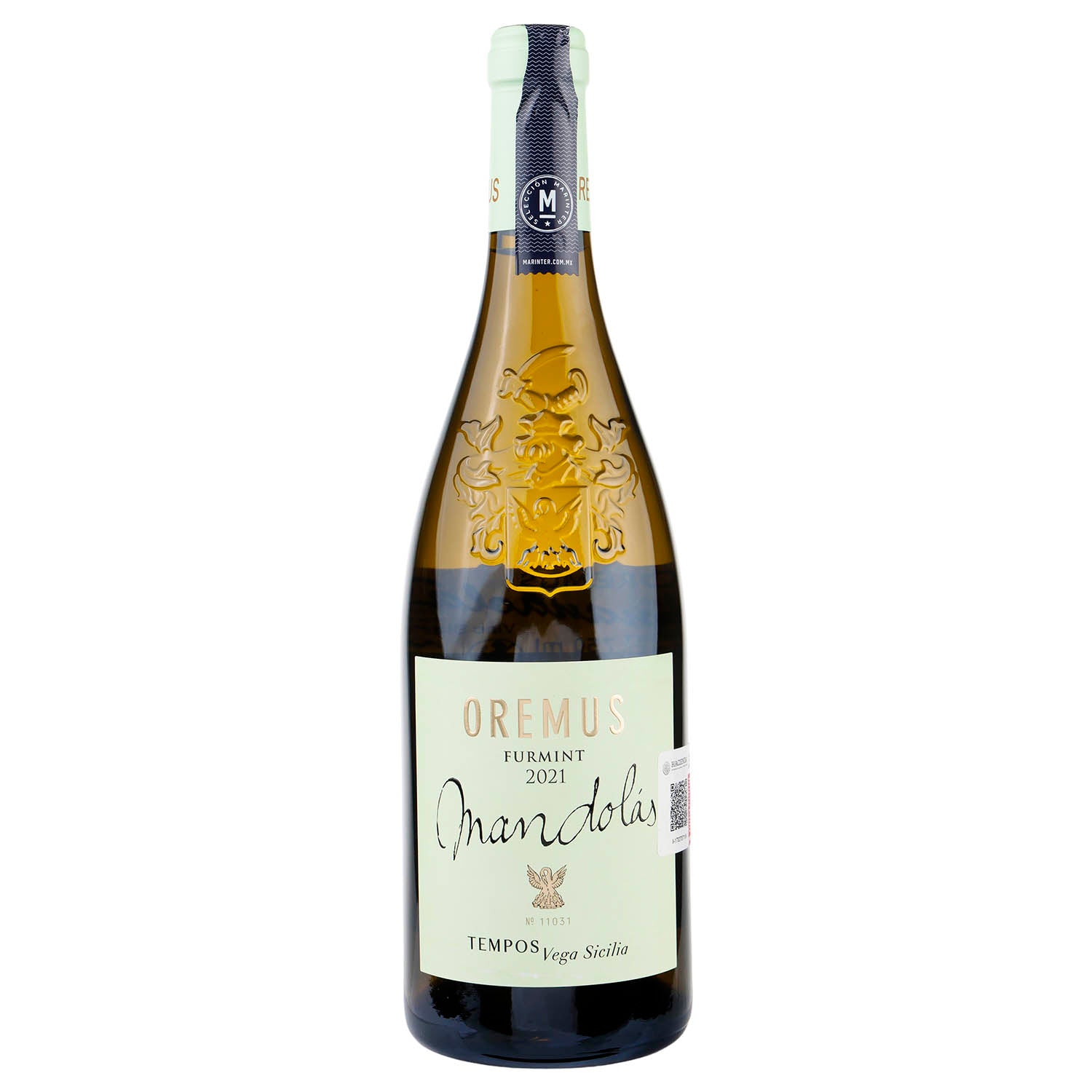 Vino Blanco Oremus Tokaji Mandolas 2021 de 750 ml - Hungría
