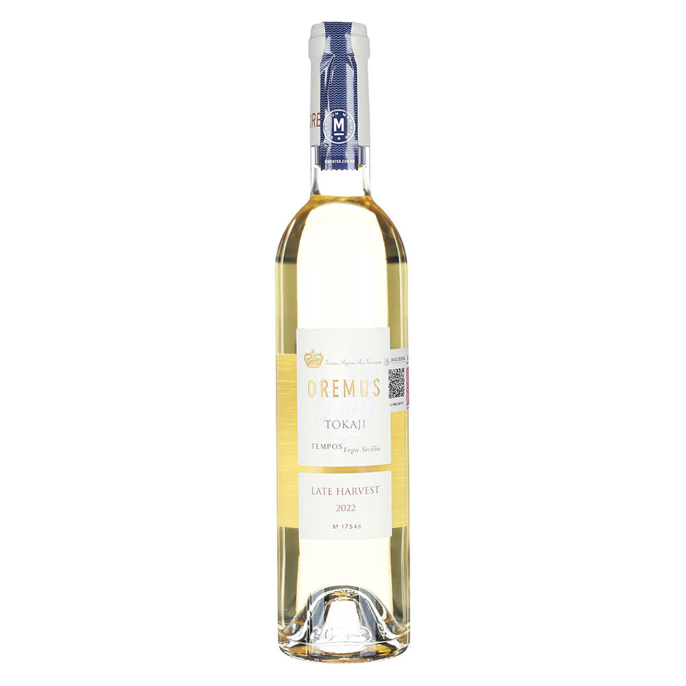 Vino Dulce Oremus Tokaji Vendimia Tardia 2022 de 500 ml - Hungría