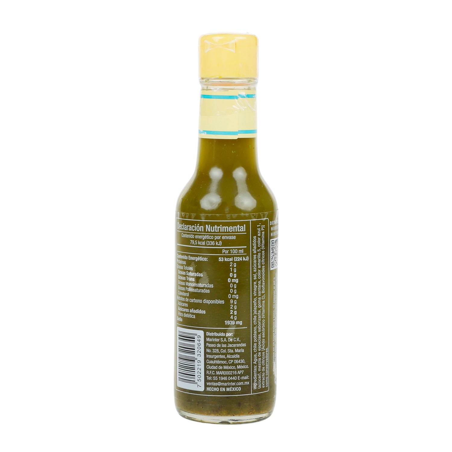 Salsa Picante Severa Sabor Jalapeño 150 ml - México