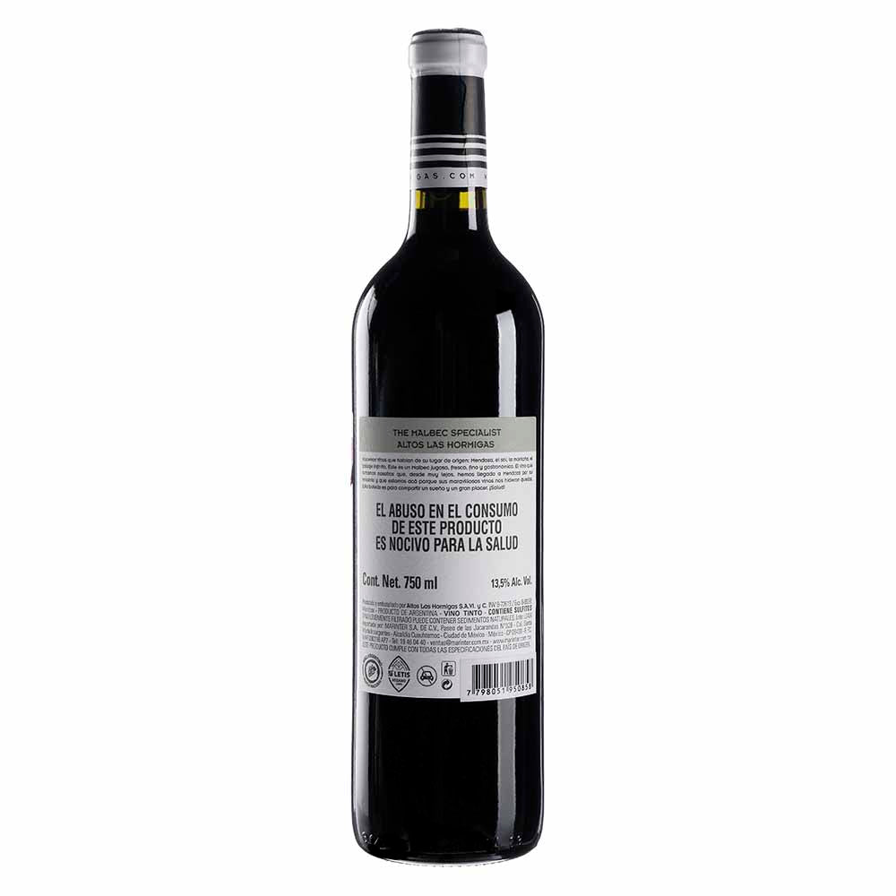 Vino Tinto Altos las Hormigas Specialist  de 750 ml - Chile