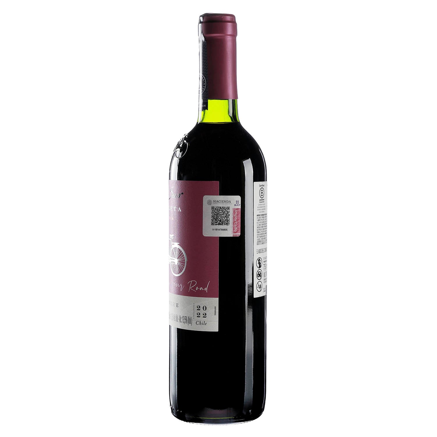 Vino Tinto - Cono Sur Bicicleta Carmenere - 750 ml - Chile